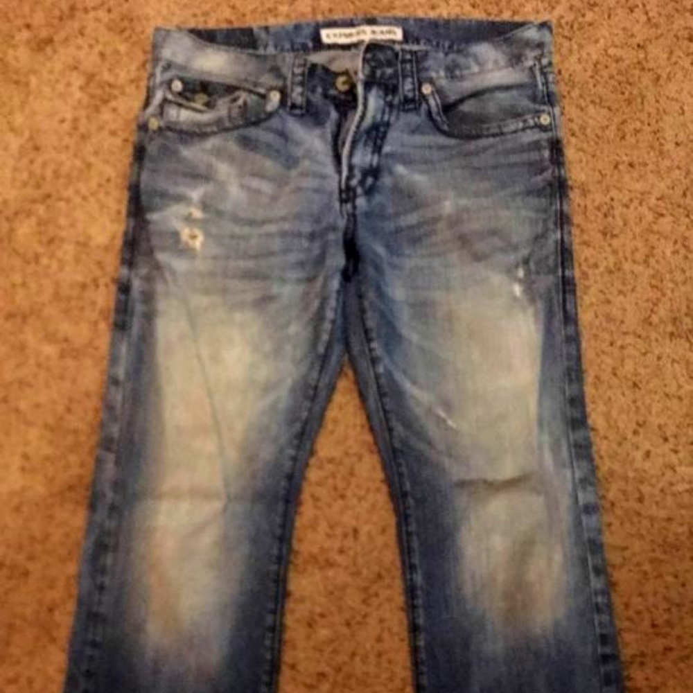 EXPRESS Men’s jeans. 32x34. Rocco, Slim fit, boot cut